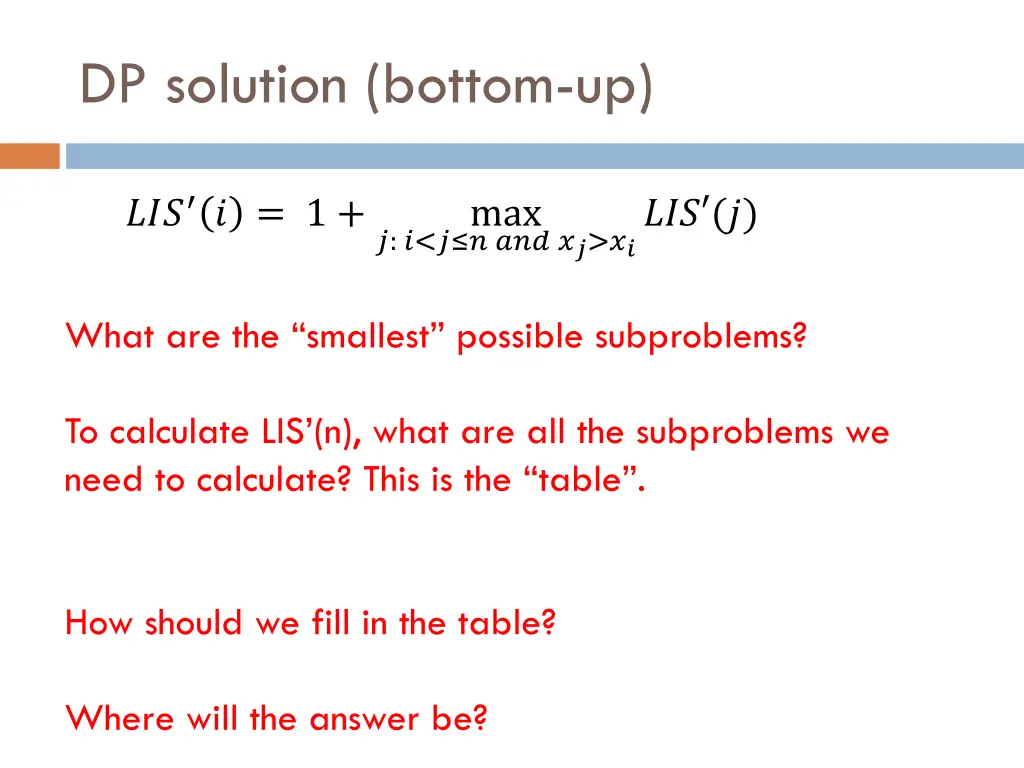 dp solution bottom up 14