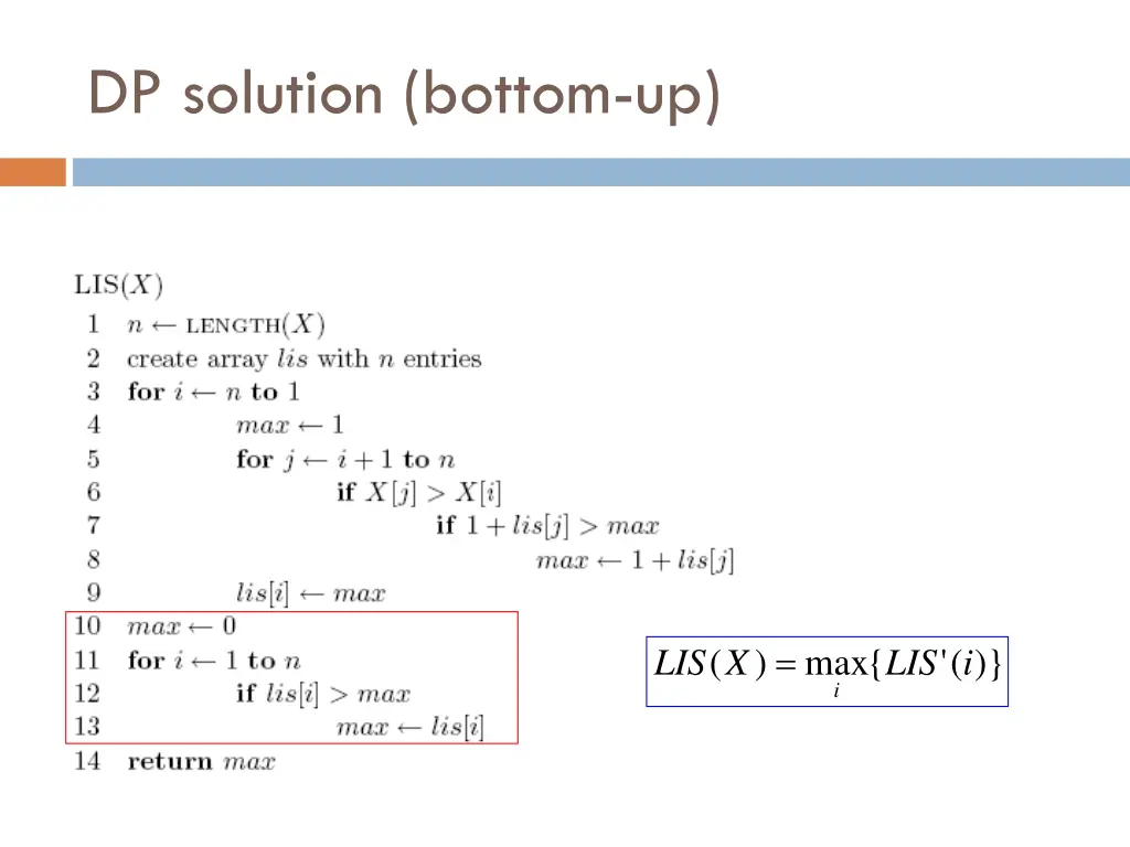 dp solution bottom up 19