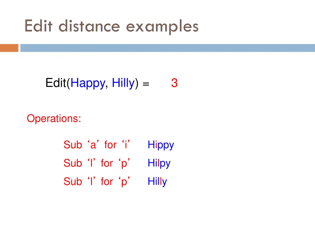 edit distance examples 1