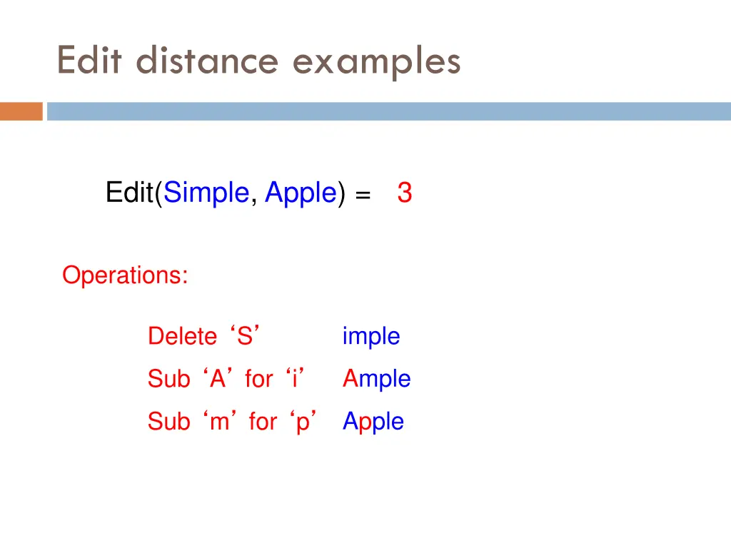 edit distance examples 3
