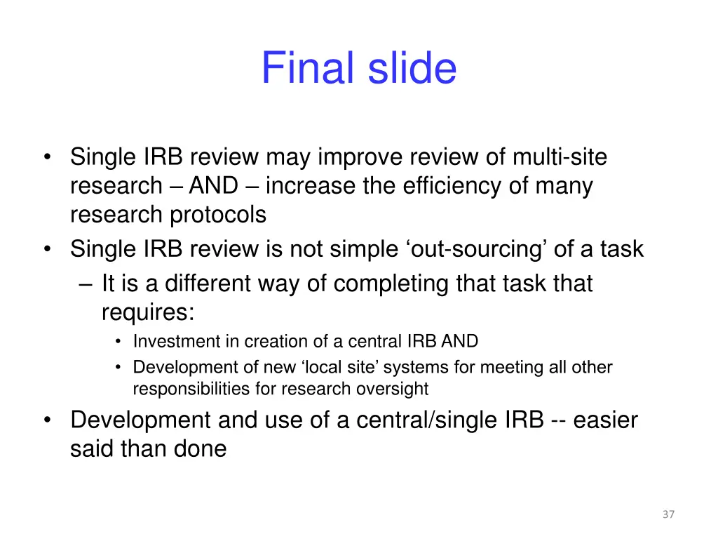 final slide