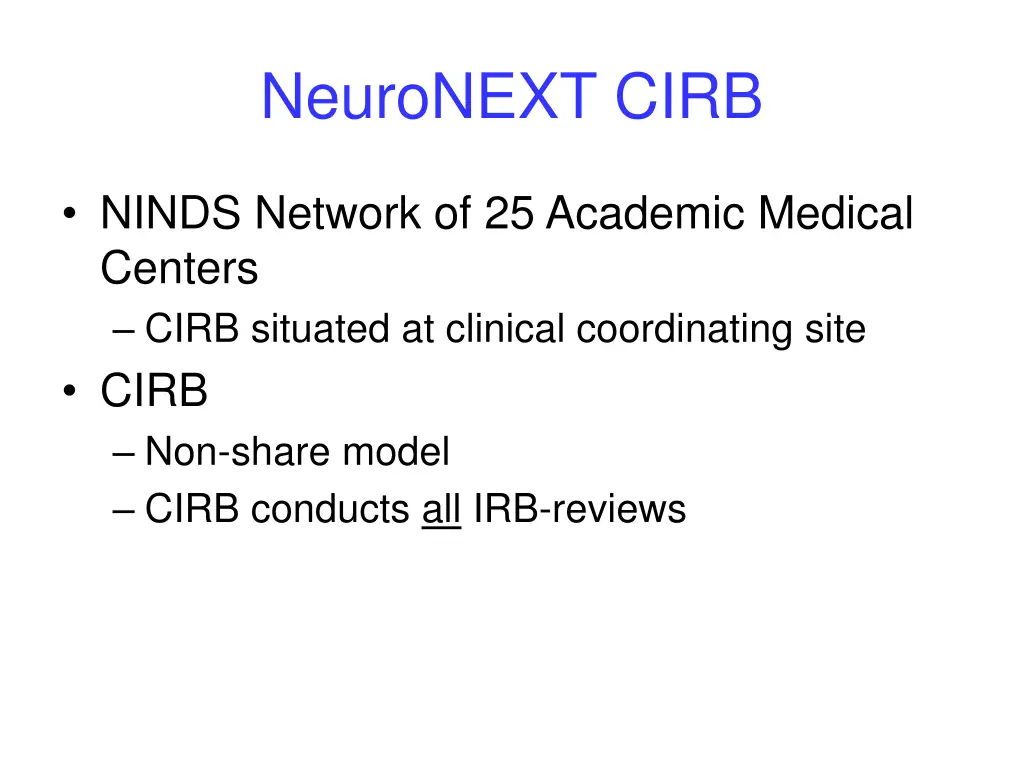 neuronext cirb