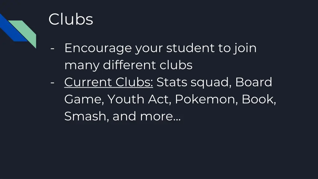 clubs