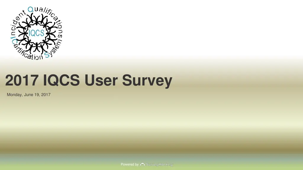 2017 iqcs user survey