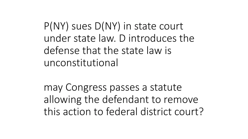 p ny sues d ny in state court under state