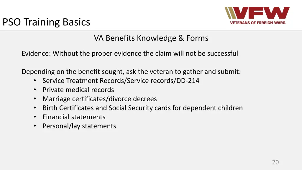 pso training basics 10