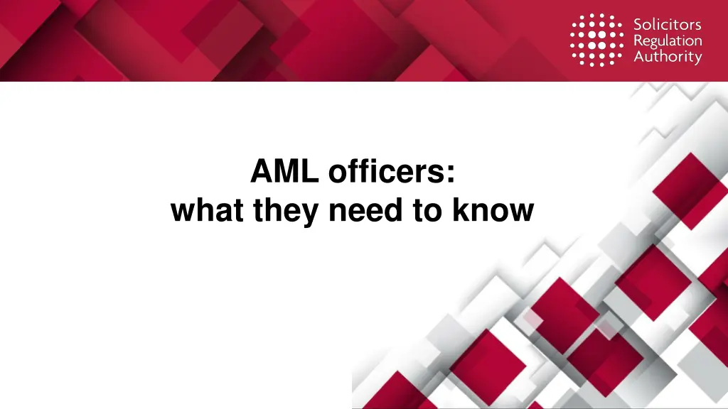 aml officers what they need to know