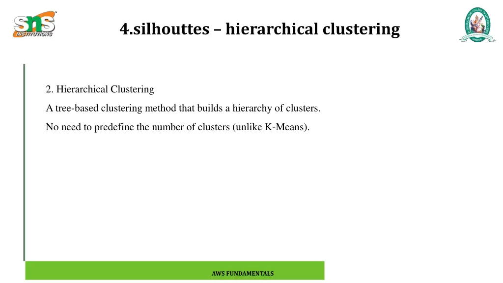4 silhouttes hierarchical clustering 1