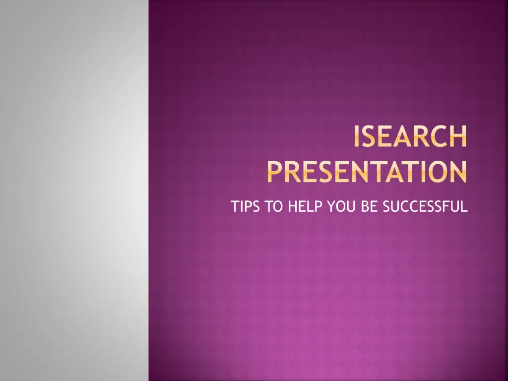 isearch