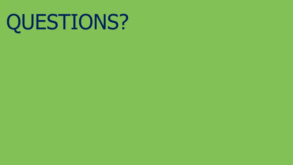 questions
