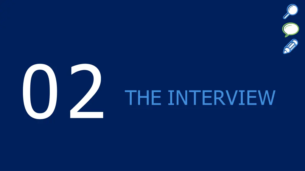 the interview