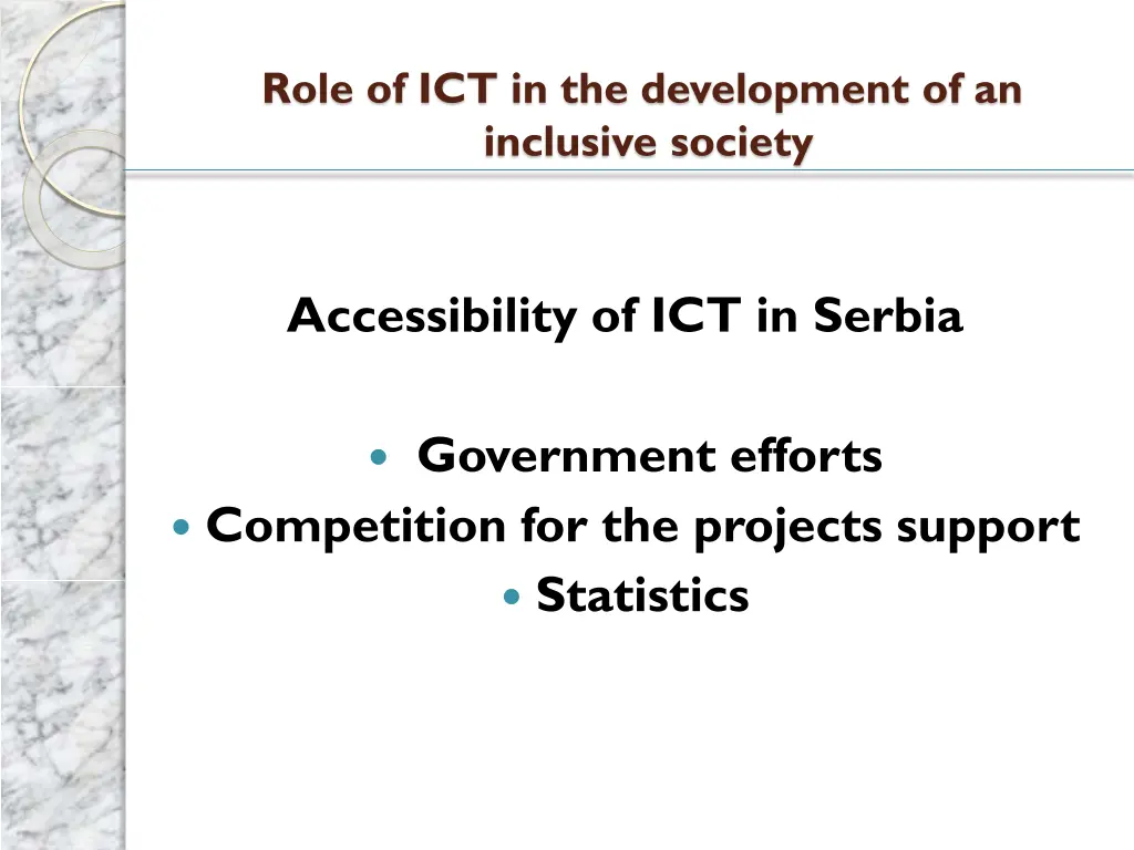 role of ict in the development of an inclusive 1