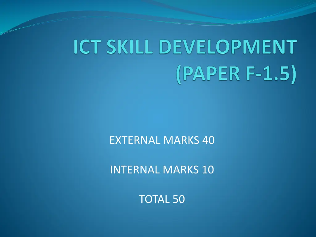 external marks 40