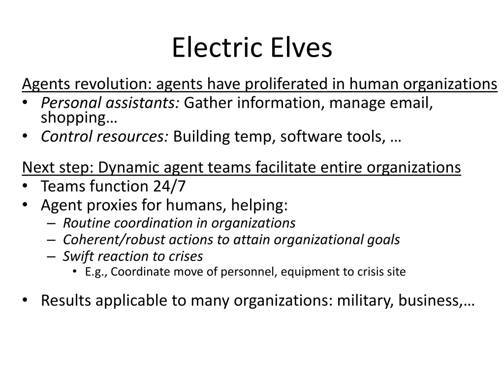 electric elves
