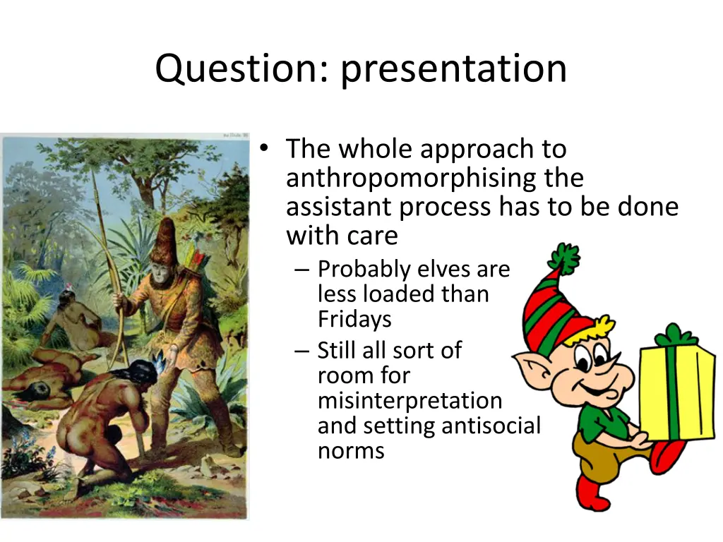 question presentation