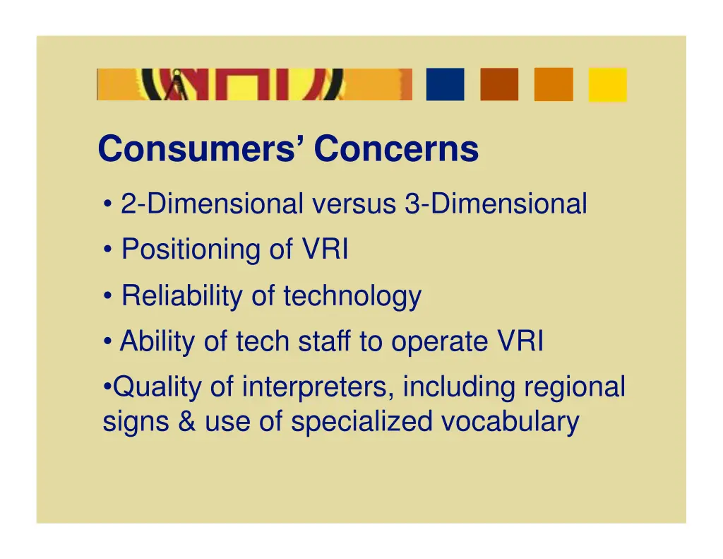 consumers concerns