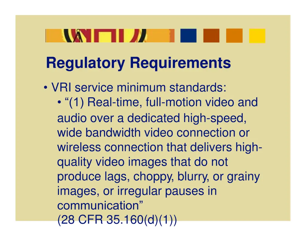 regulatory requirements 1