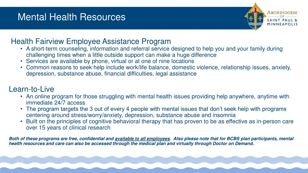mental health resources