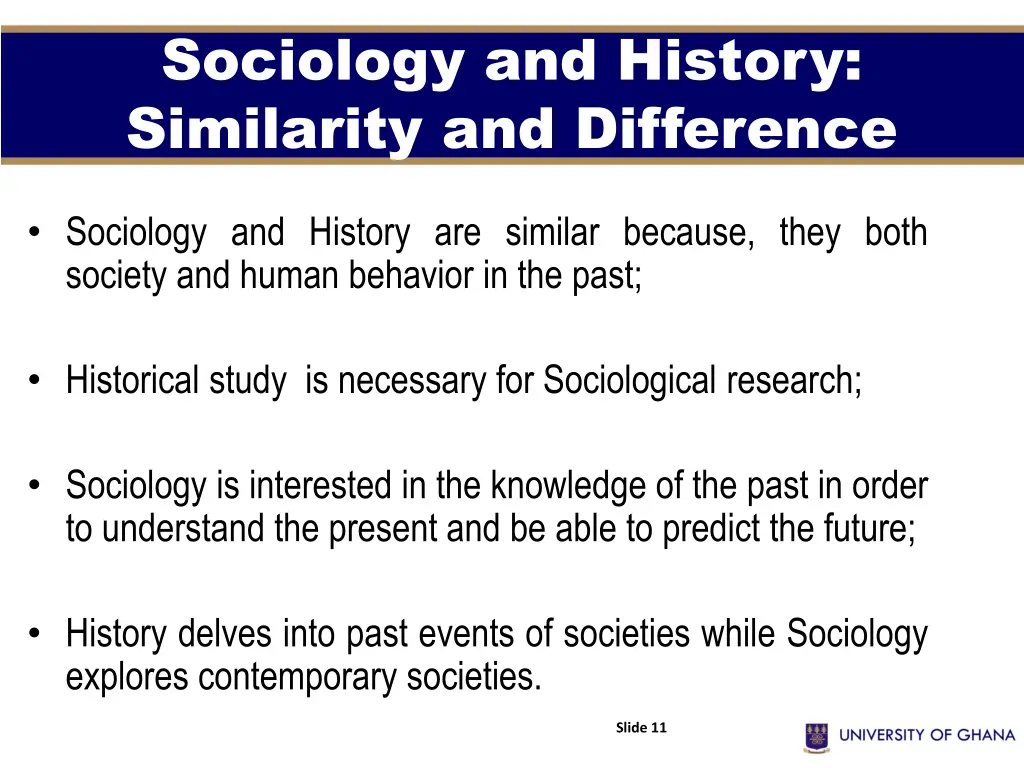 sociology and history similarity and difference