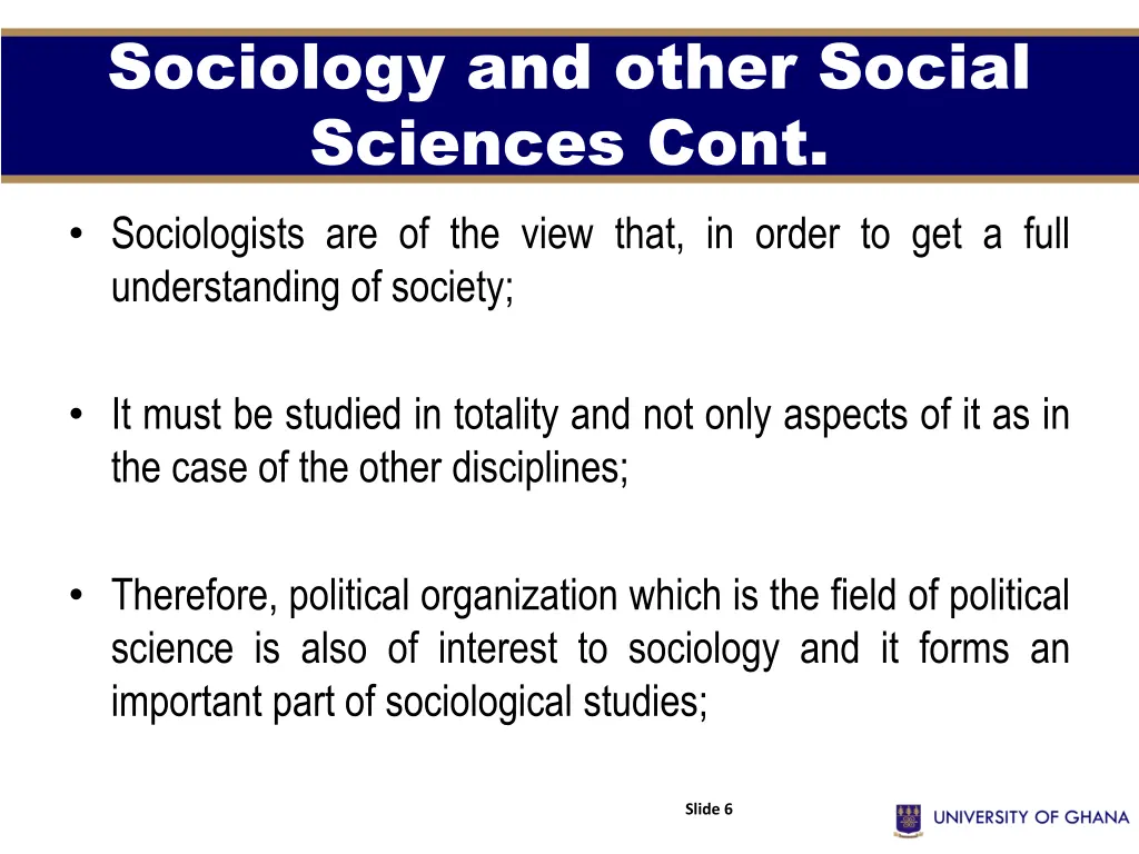 sociology and other social sciences cont 1