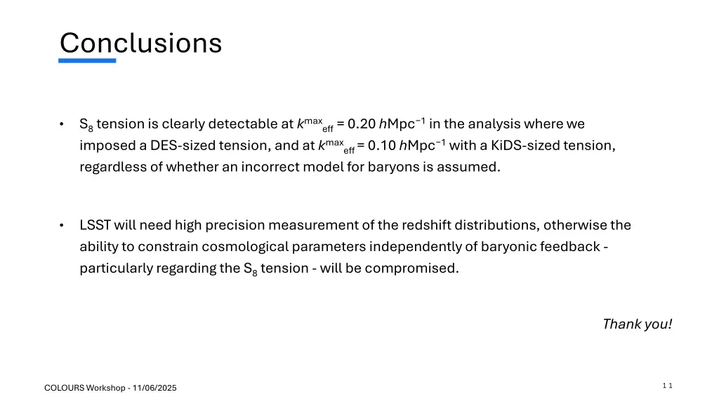 conclusions