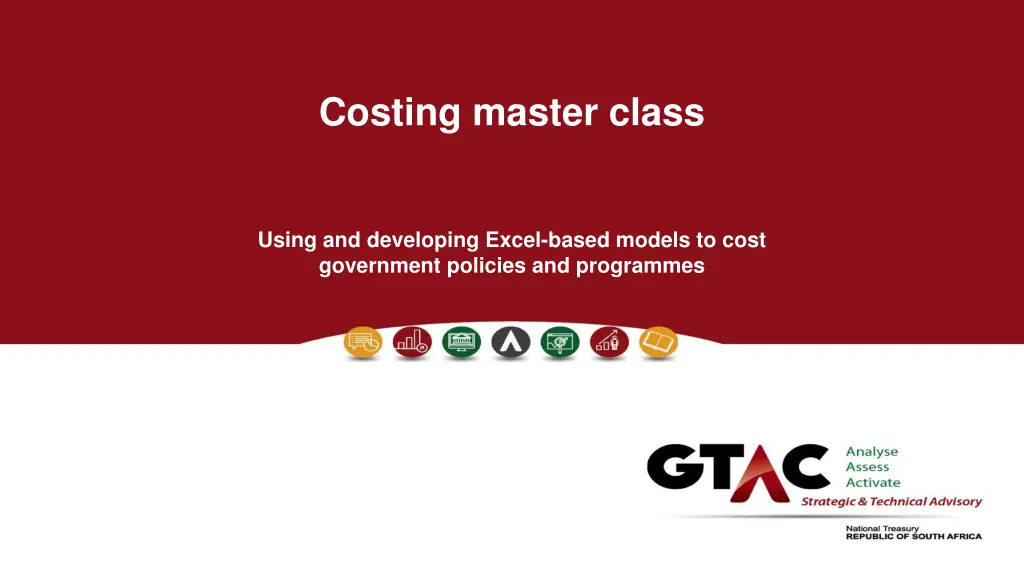 costing master class