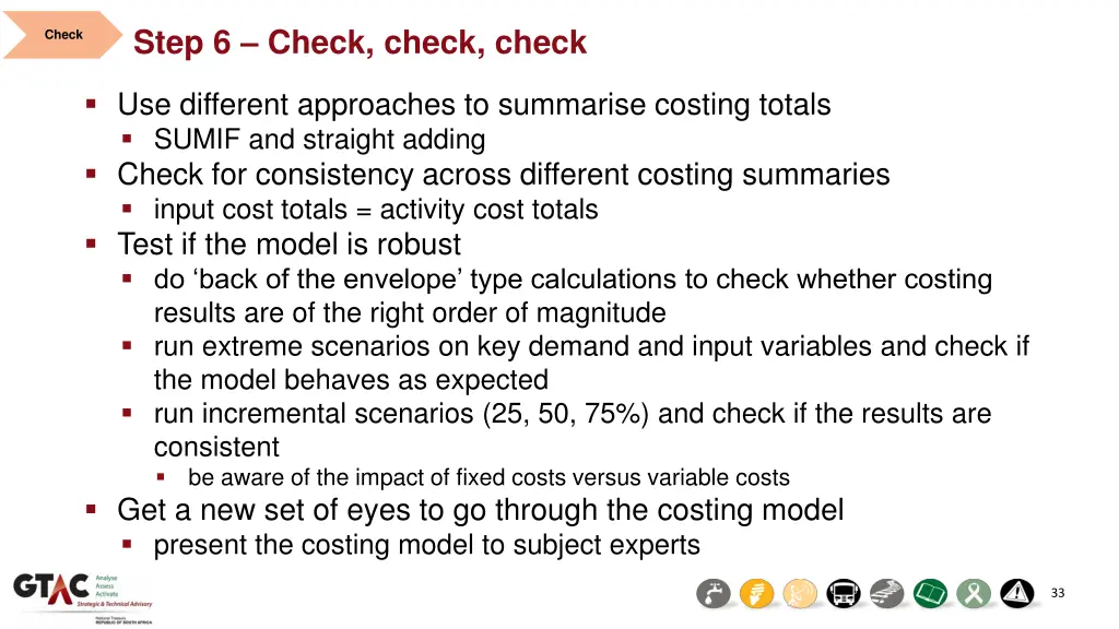 step 6 check check check