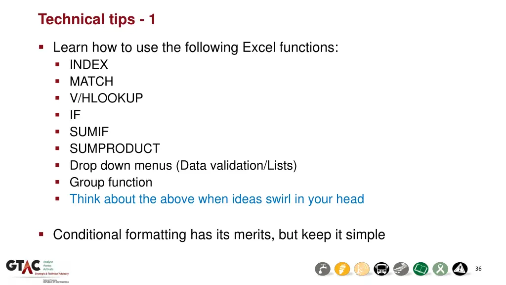 technical tips 1
