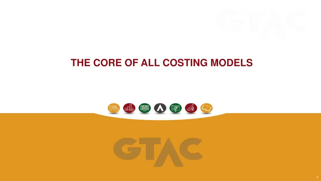 the core of all costing models