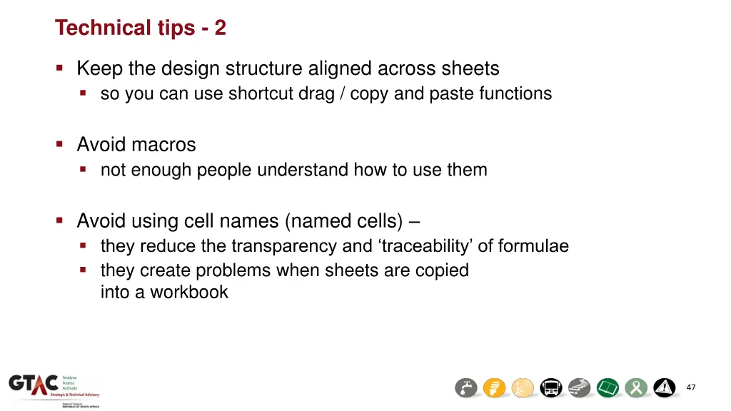 technical tips 2