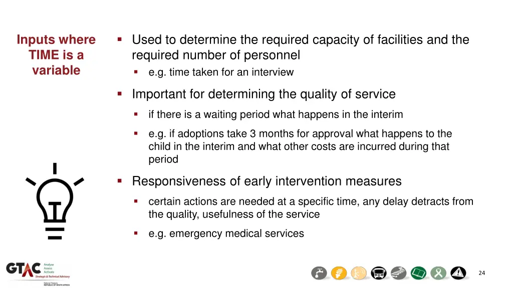 used to determine the required capacity