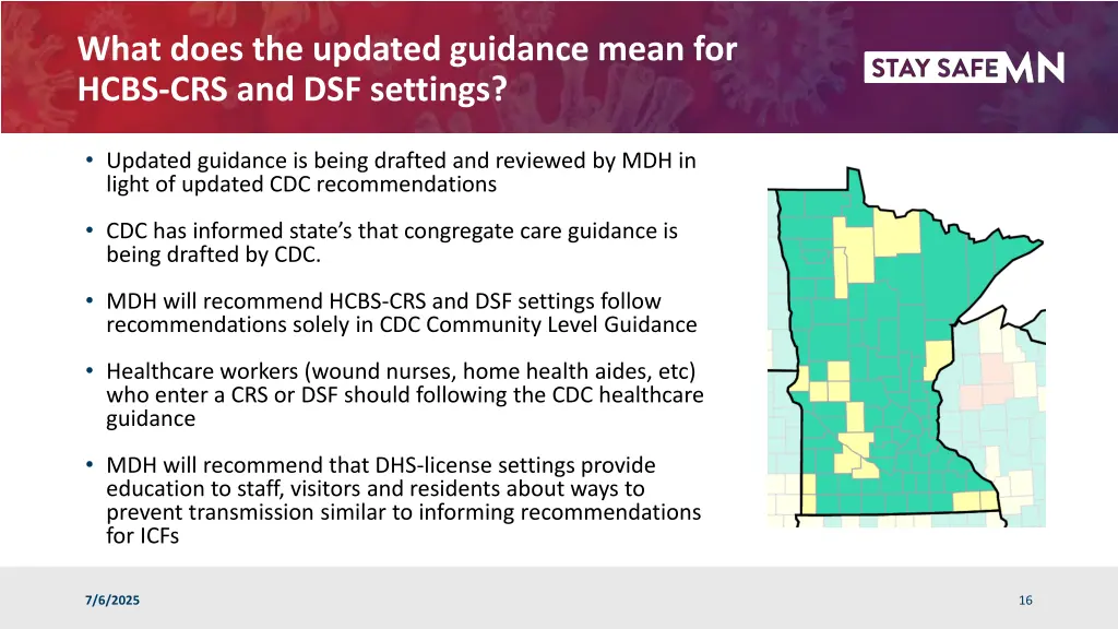 what does the updated guidance mean for hcbs