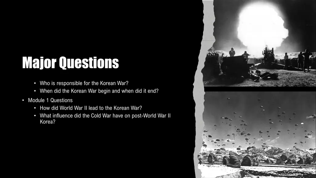 major questions
