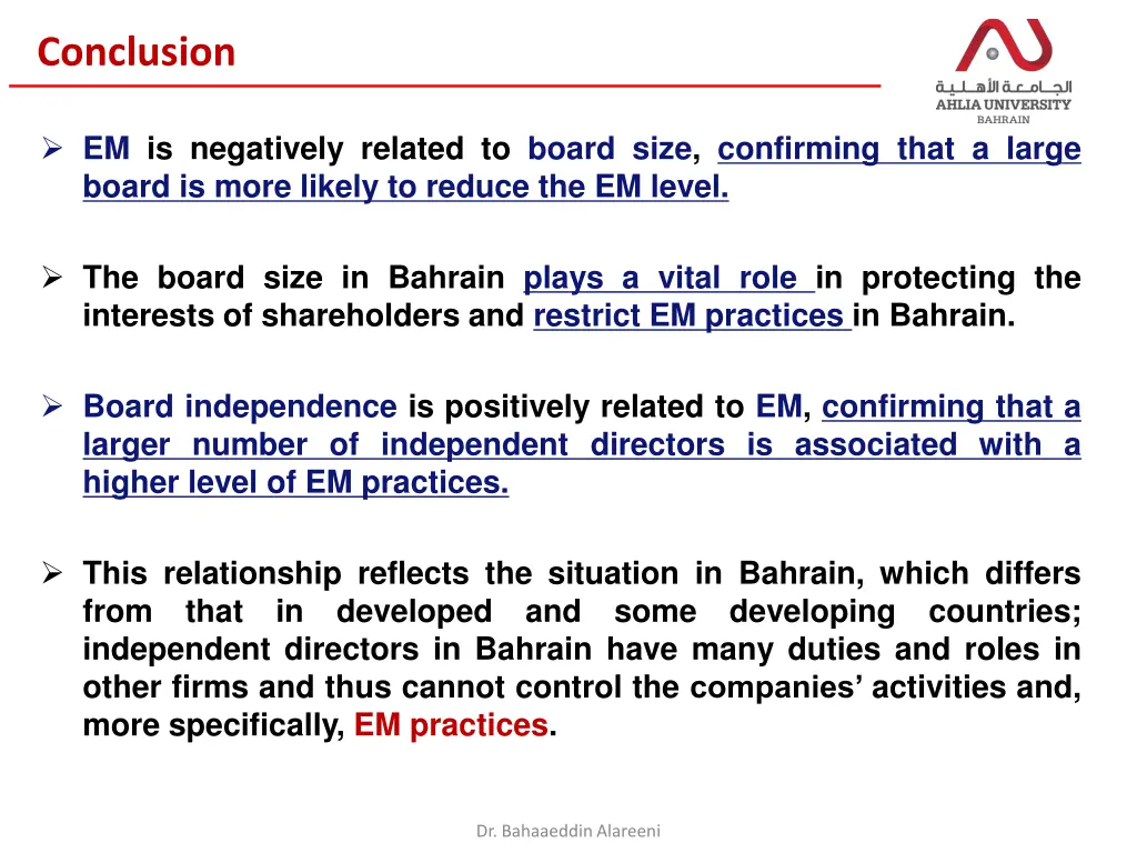 conclusion 1