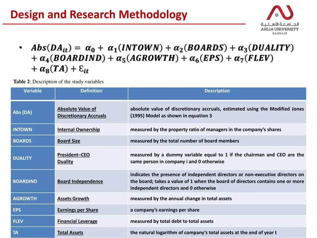 design and research methodology 3