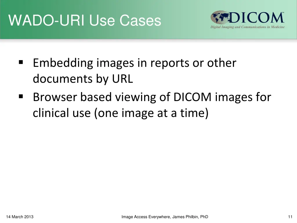 wado uri use cases