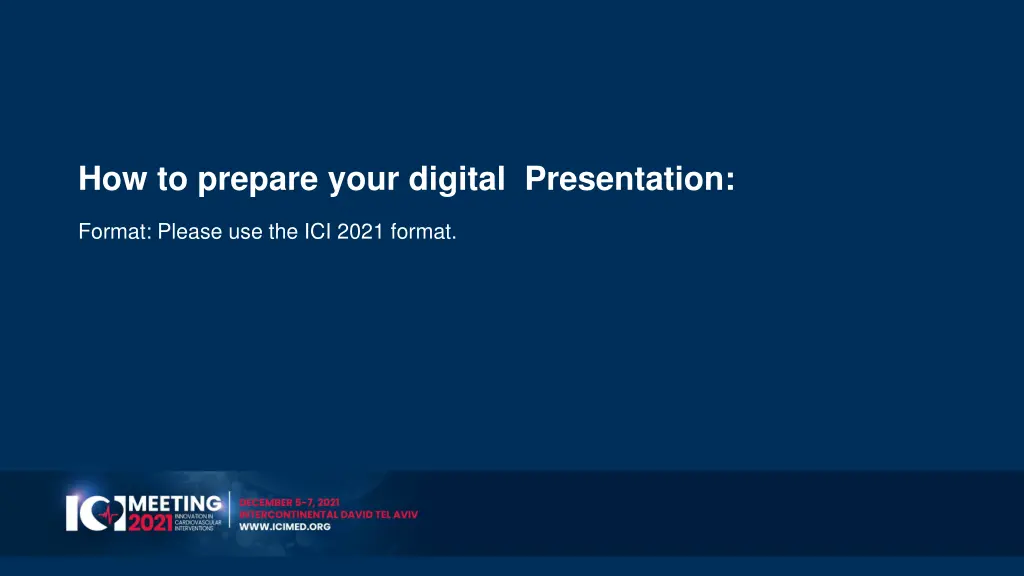 how to prepare your digital presentation