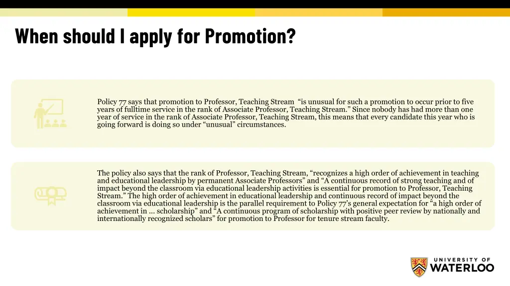 when should i apply for promotion