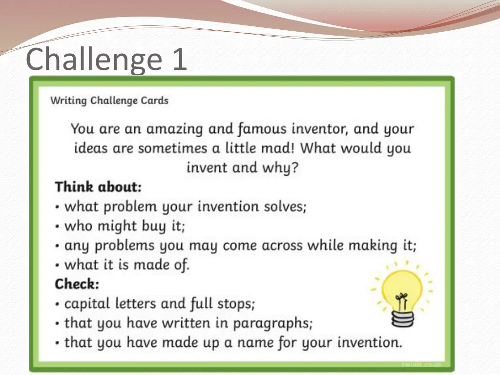 challenge 1