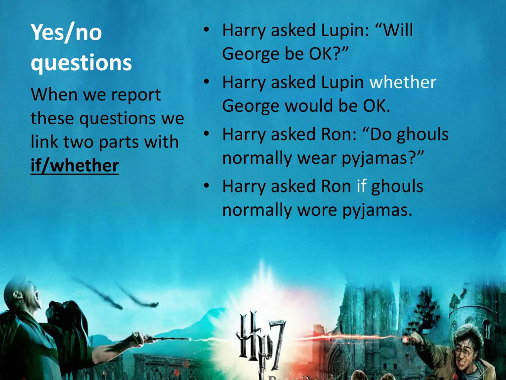 harry asked lupin will george be ok harry asked