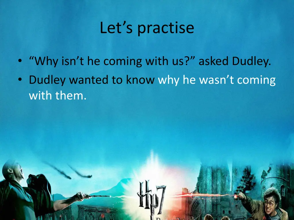 let s practise