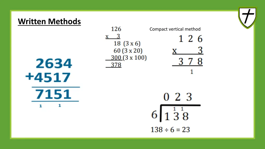 written methods