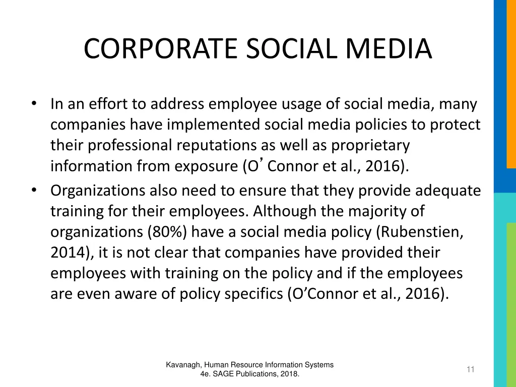corporate social media