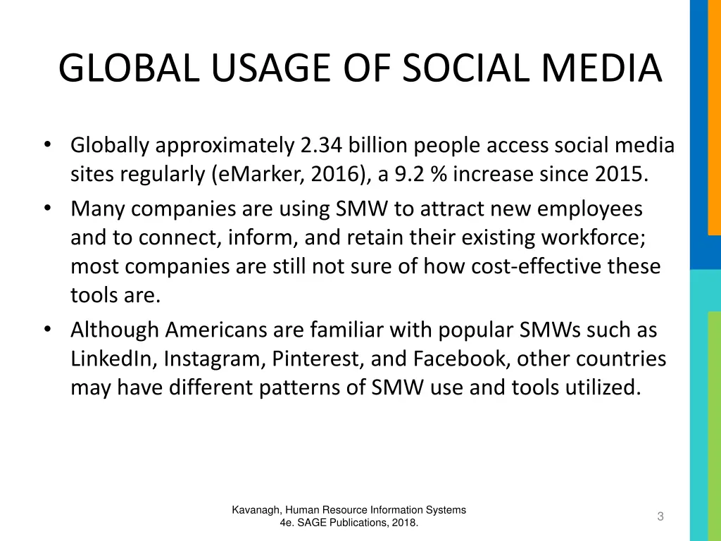 global usage of social media
