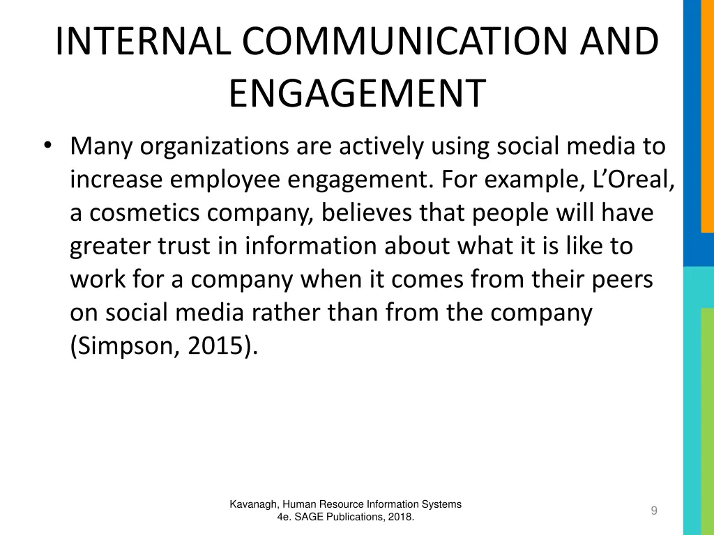 internal communication and engagement many