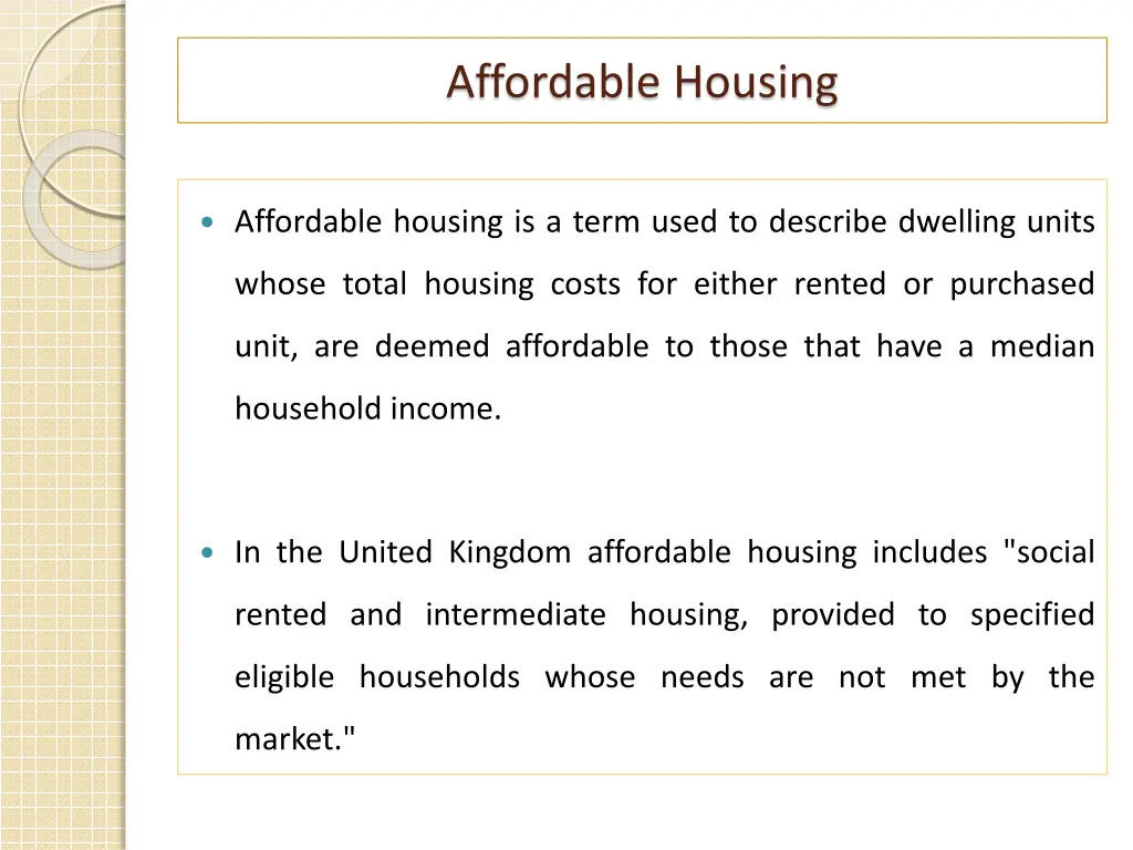 affordable housing 1