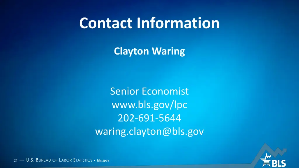 contact information