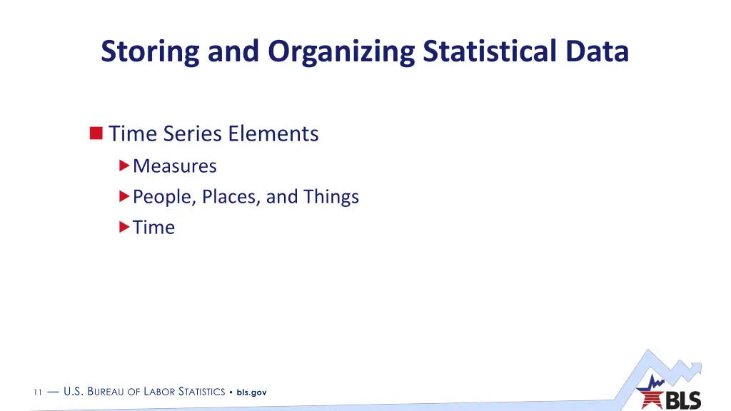 storing and organizing statistical data 3