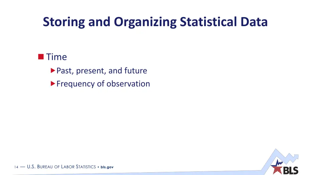 storing and organizing statistical data 6