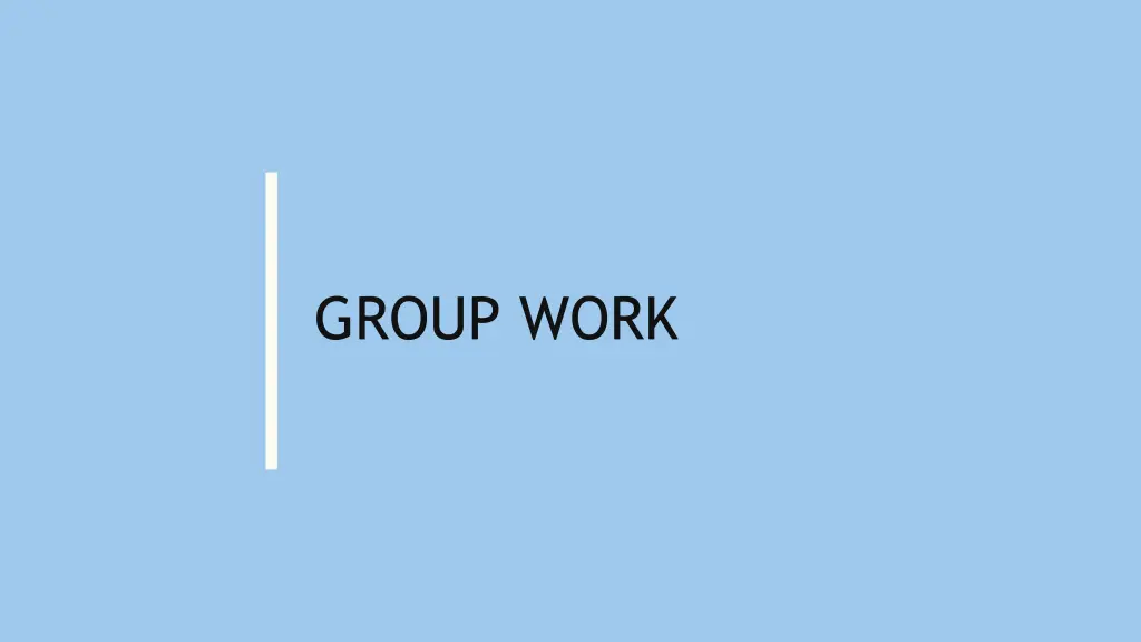 group work